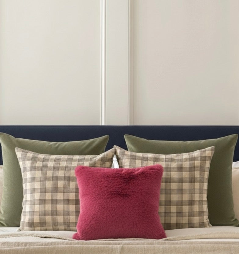 Seth Suni Kürk Kırlent Kılıfı