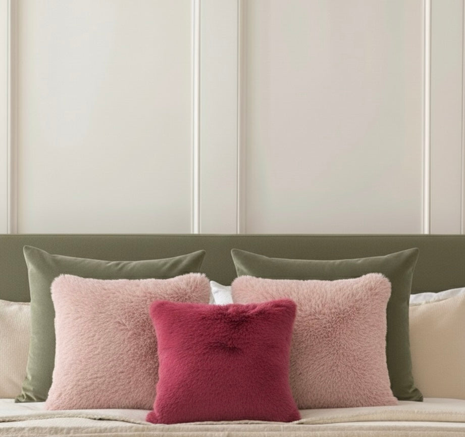 Seth Suni Kürk Kırlent Kılıfı