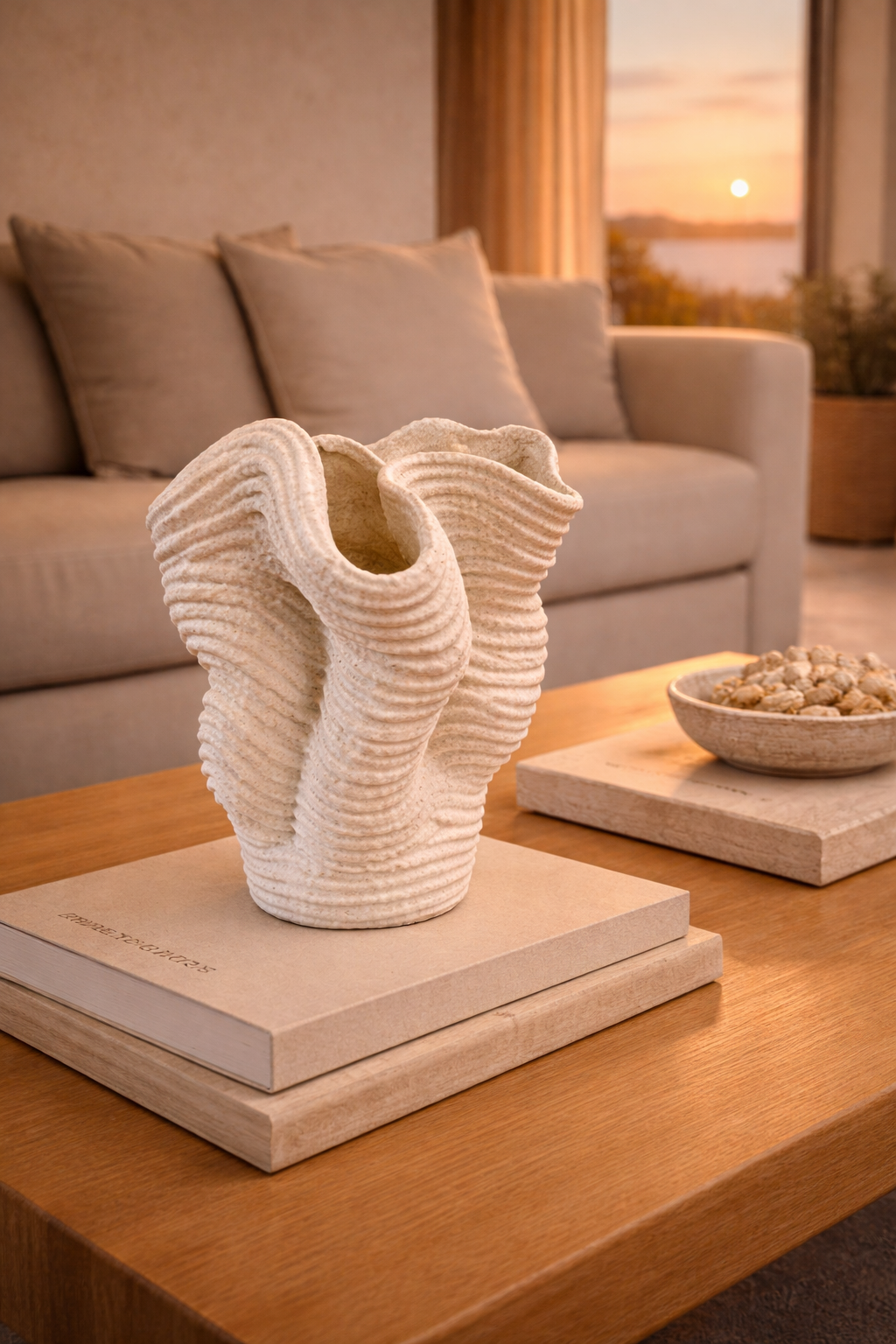 Shell Dekoratif Vazo