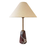 Shorty Cone Bordo Mermer Abajur