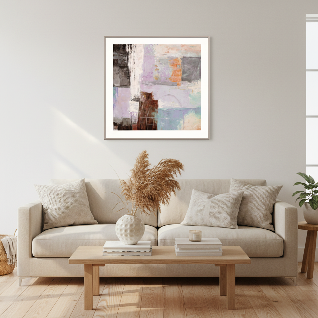 Sicily Soft Renkli Kübik Tablo