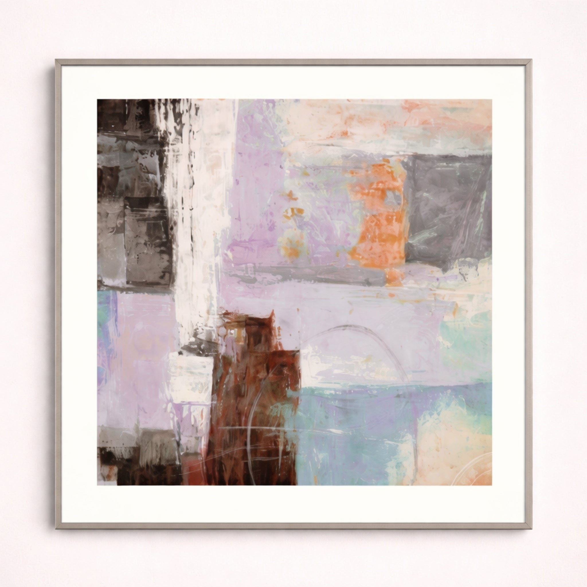 Sicily Soft Renkli Kübik Tablo