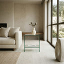 Side Table Cam Yan Sehpa