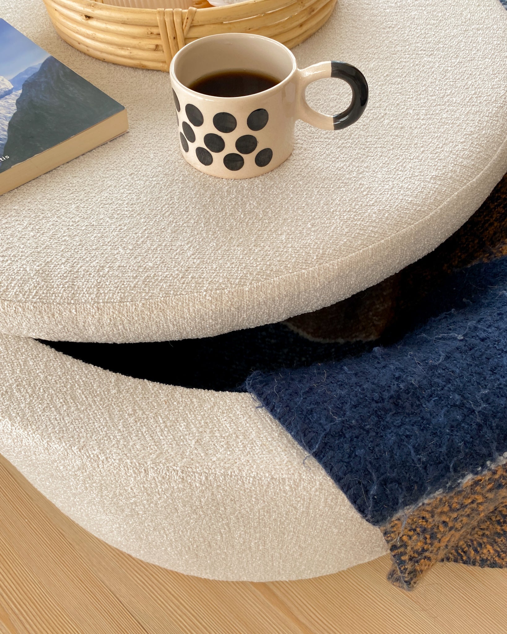 Siena Puf / Sehpa-Puf-Semya Home-NowShopFun