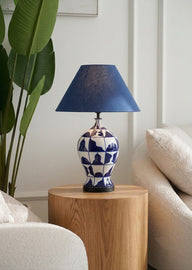 Sienna El Yapımı Seramik Abajur-Abajur-Pinot Interior-kiremit-NowShopFun
