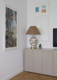 Sienna El Yapımı Seramik Abajur-Abajur-Pinot Interior-kiremit-NowShopFun