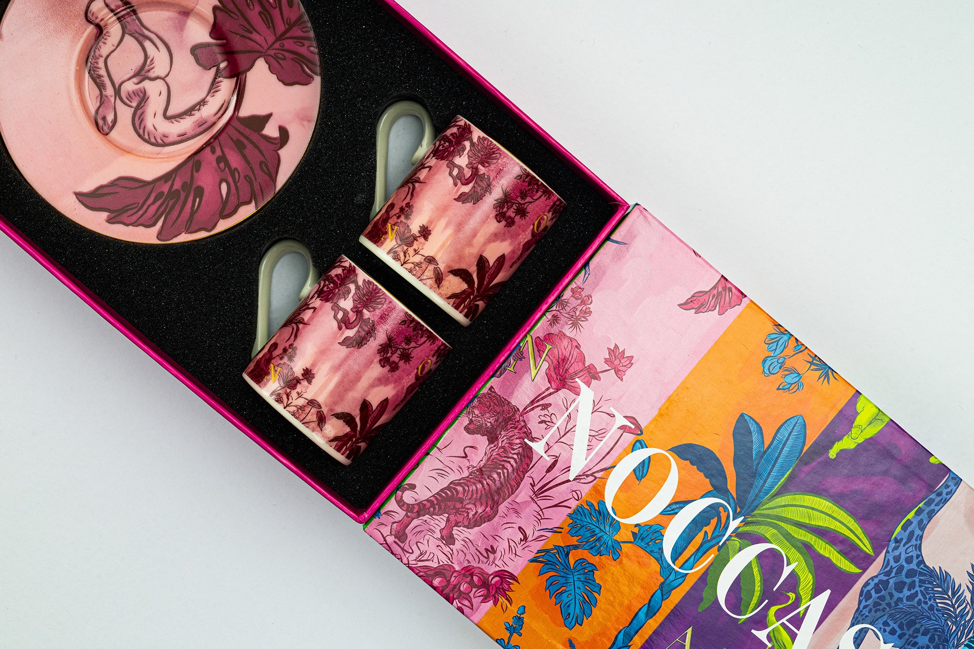 Signature Burgundy Kahve Fincanı (2'li Set)