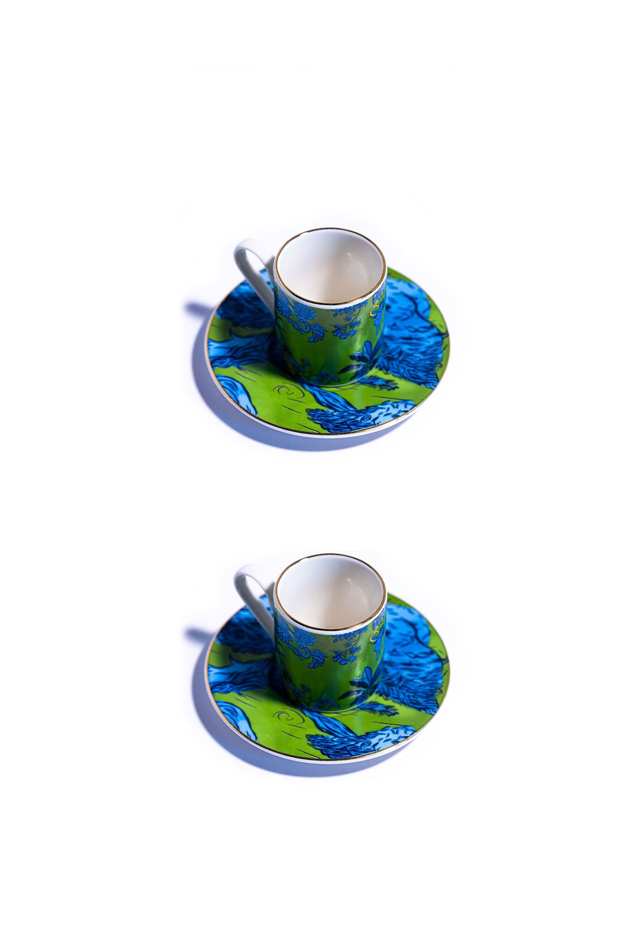 Signature Green Kahve Fincanı (2'li Set)