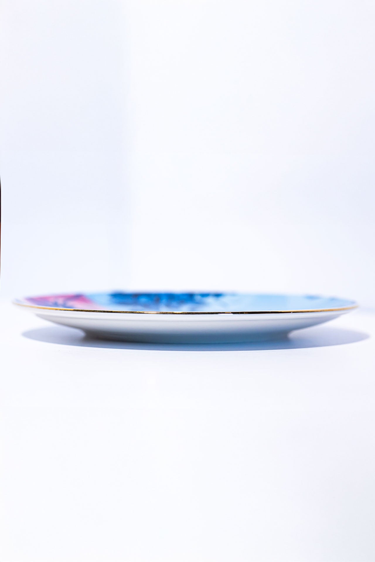 Signature Pink & Blue Servis Tabak (2'li Set)