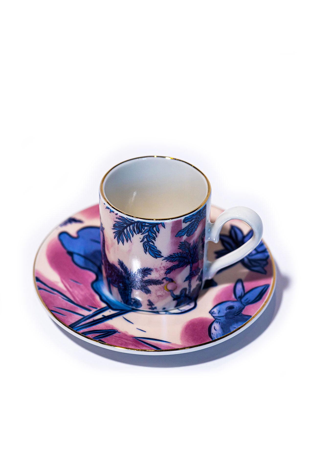 Signature Pink Kahve Fincanı (2'li Set)