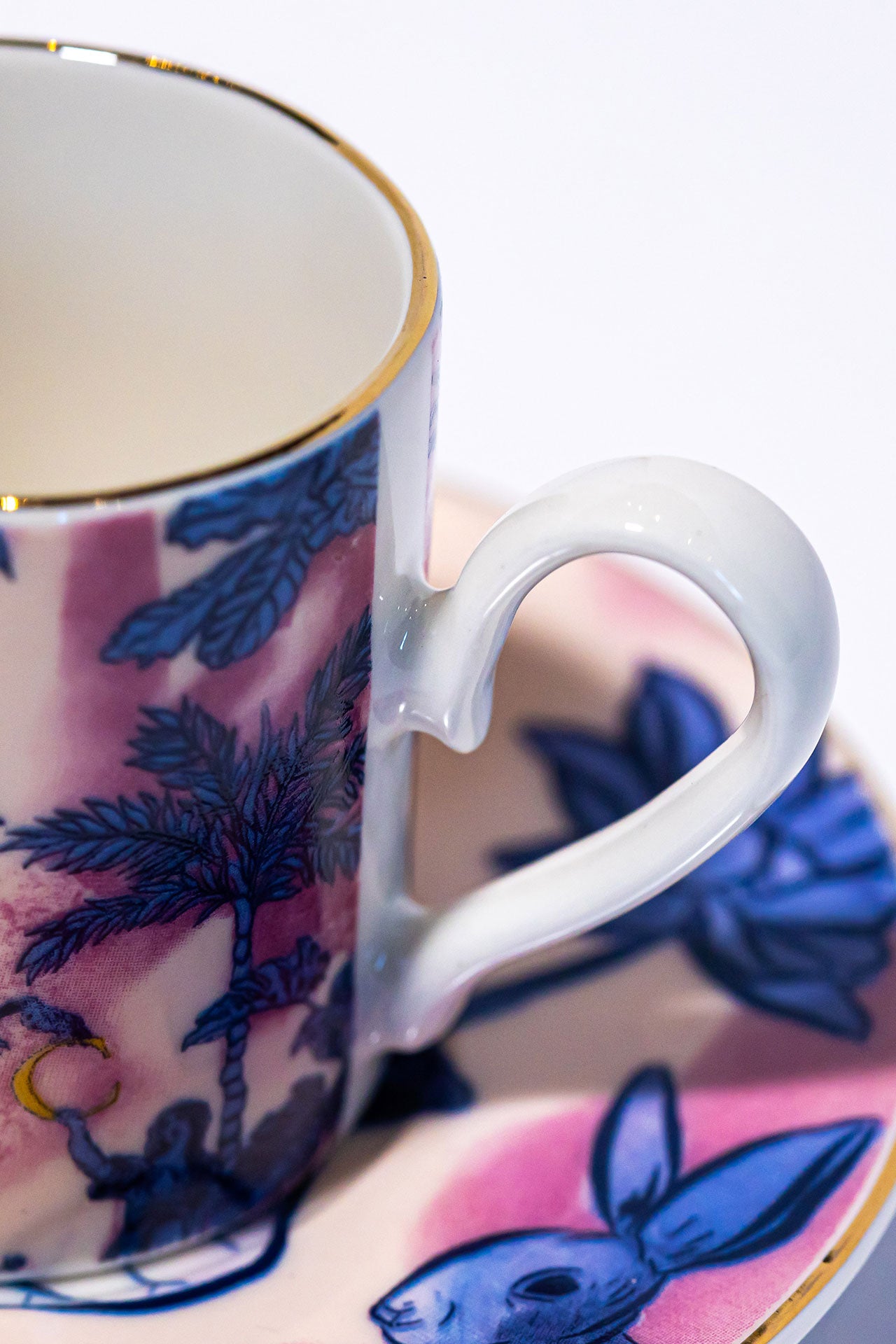 Signature Pink Kahve Fincanı (2'li Set)