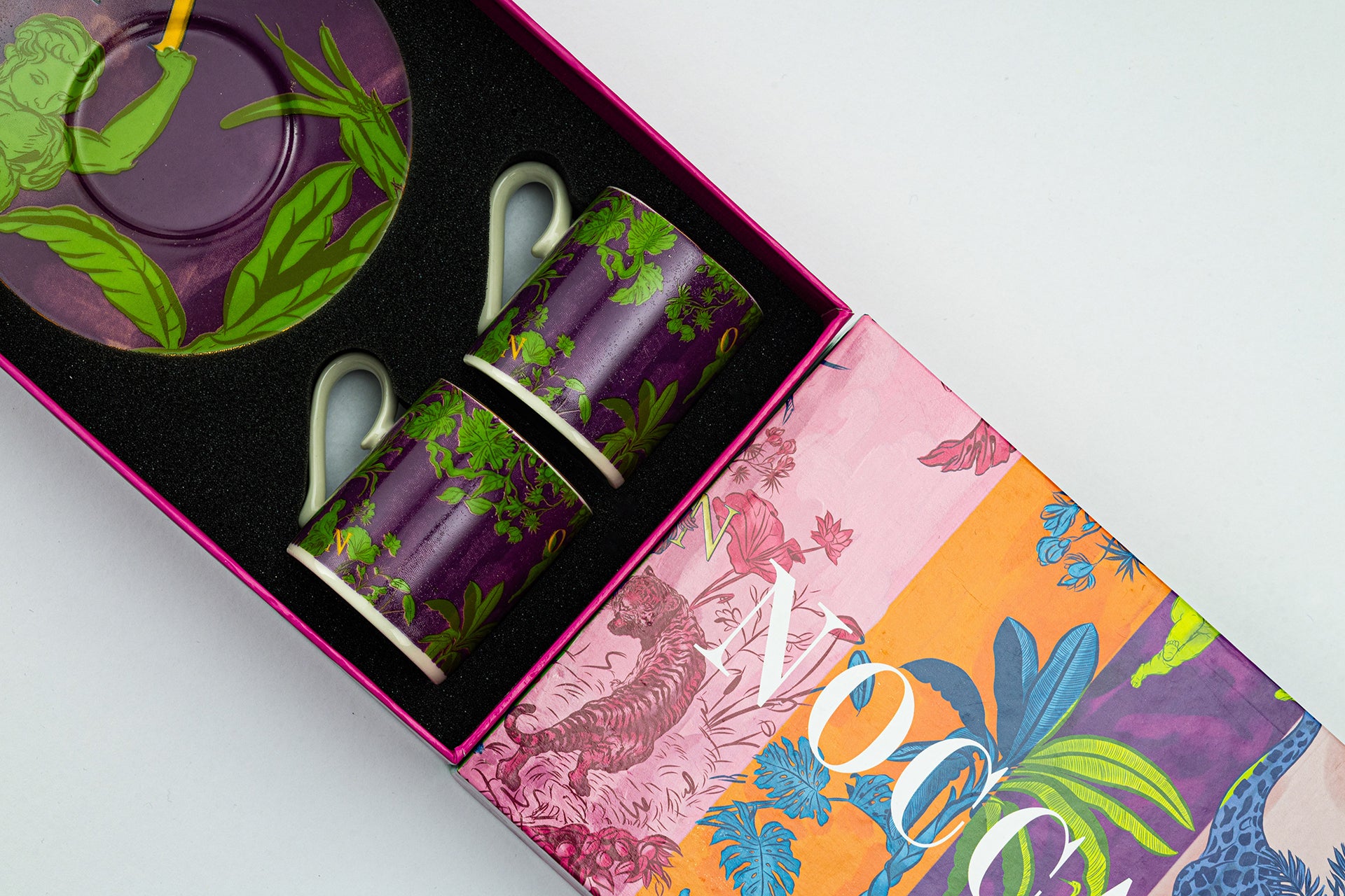 Signature Purple Kahve Fincanı (2'li Set)