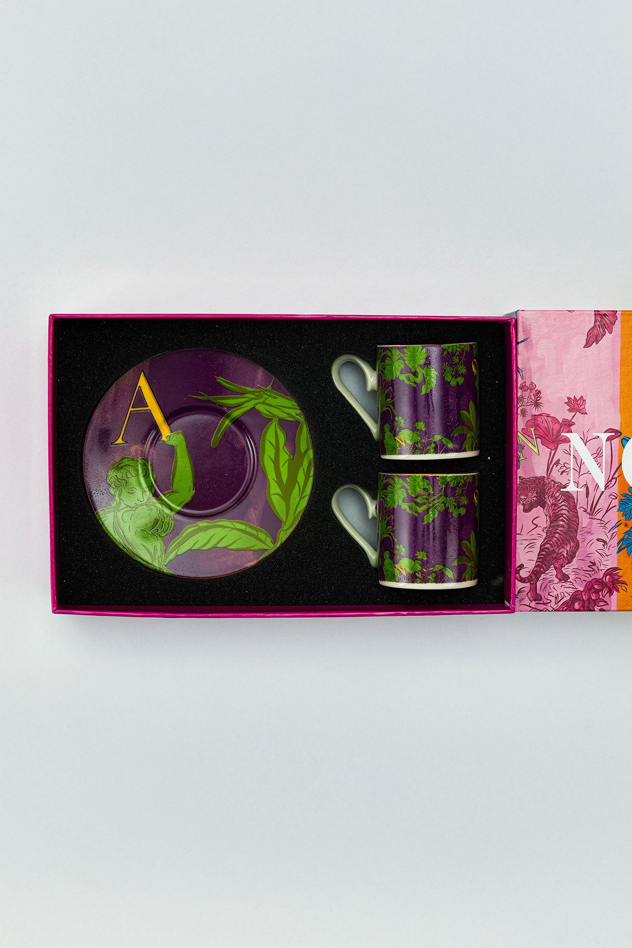 Signature Purple Kahve Fincanı (2'li Set)