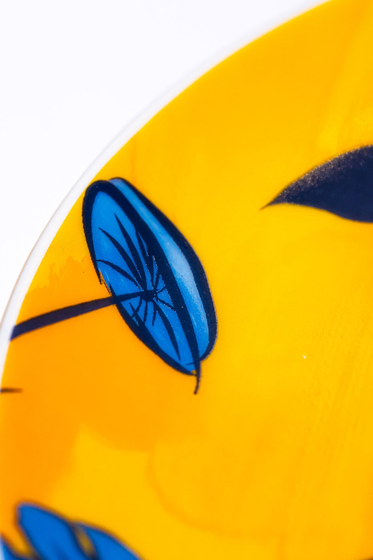 Signature Yellow & Purple Servis Tabak (2'li Set)