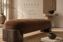 Silüet Kahverengi Bench