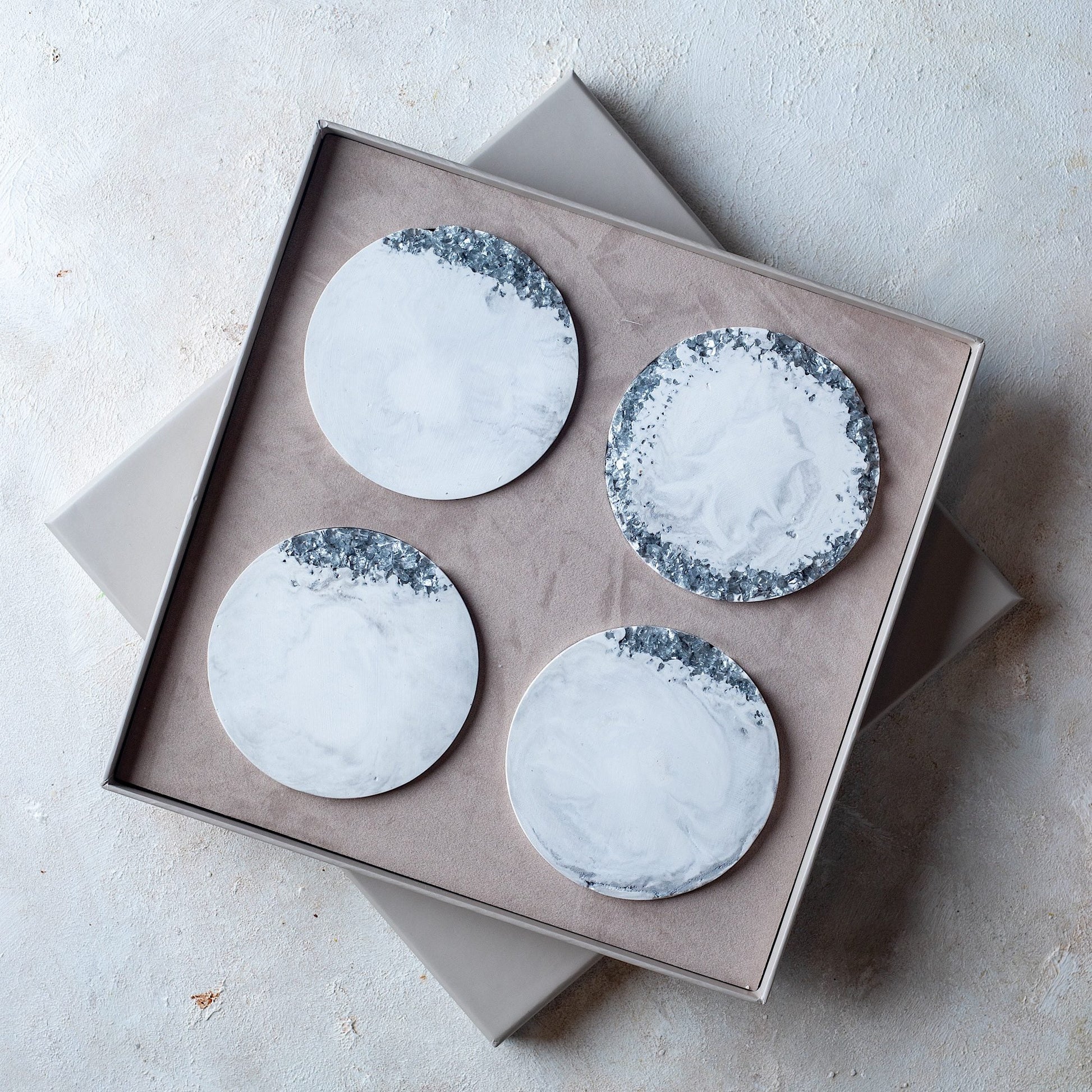 Silver Muse Bardak Altlıkları