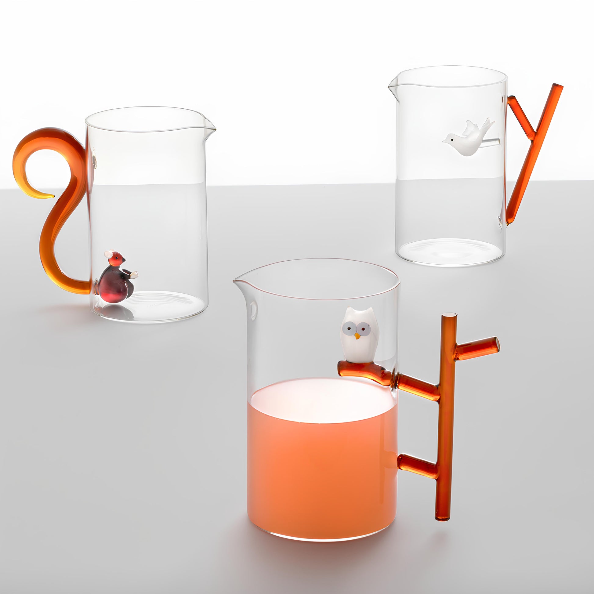 Sincap Figürlü Cam Sürahi