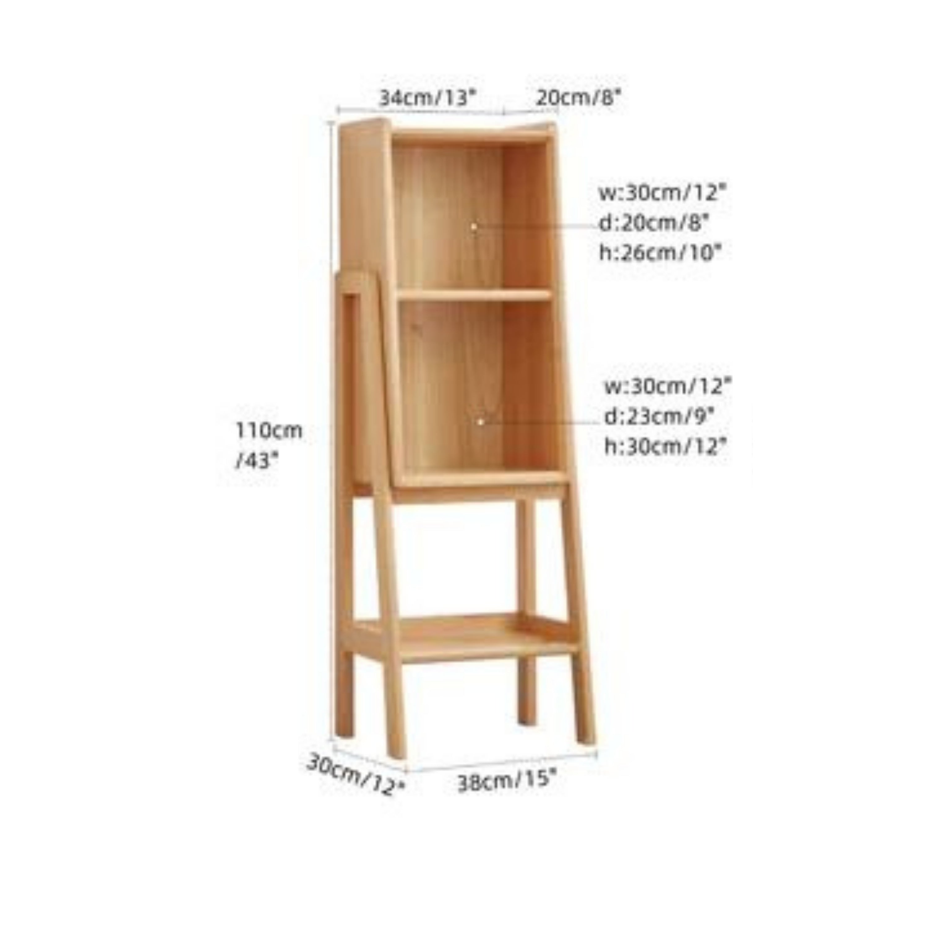 Sine El Yapımı Ahşap Raf - Düzenleyici-Raf-Vune Concept-Medium-NowShopFun