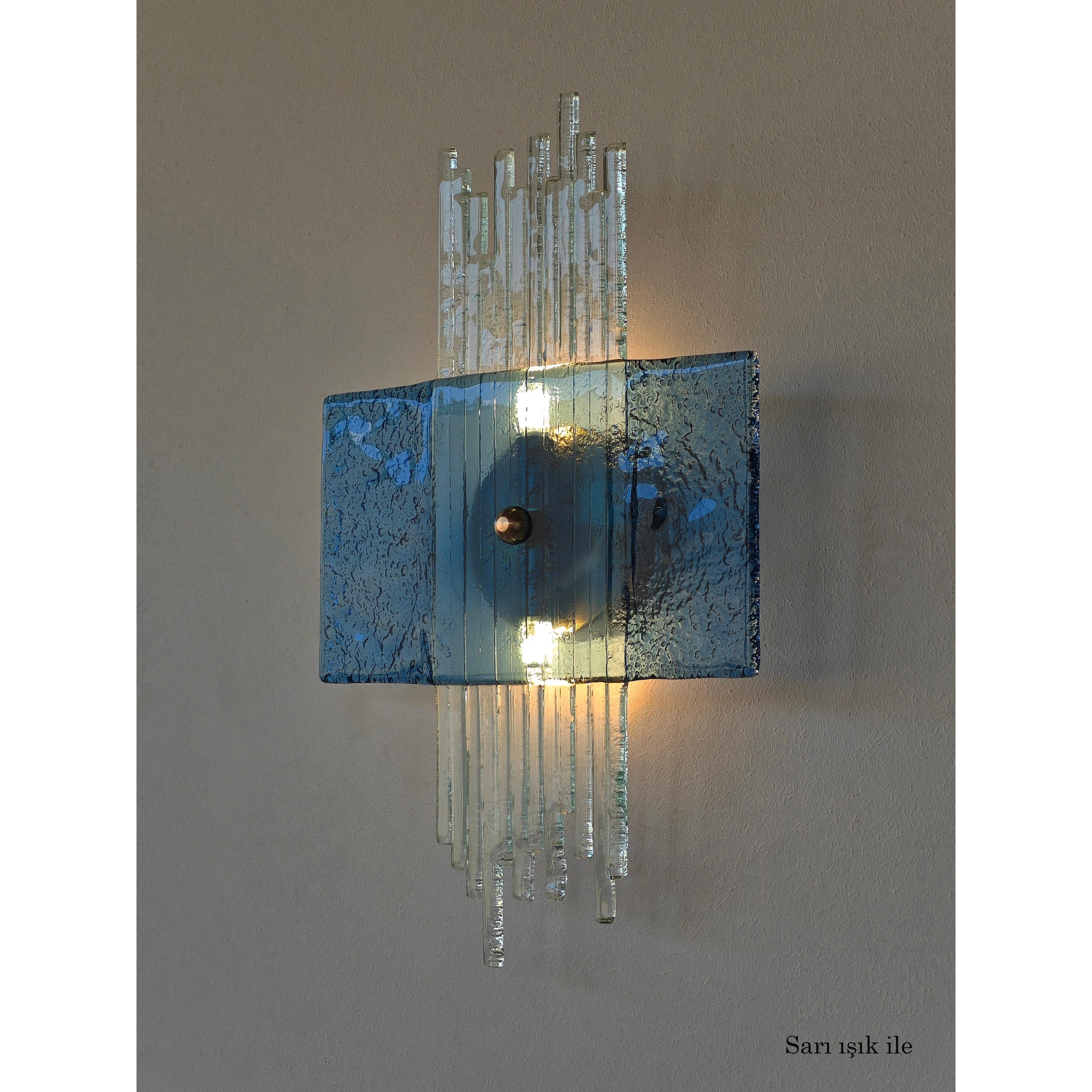 Sinfonia El Yapımı Cam Aplik