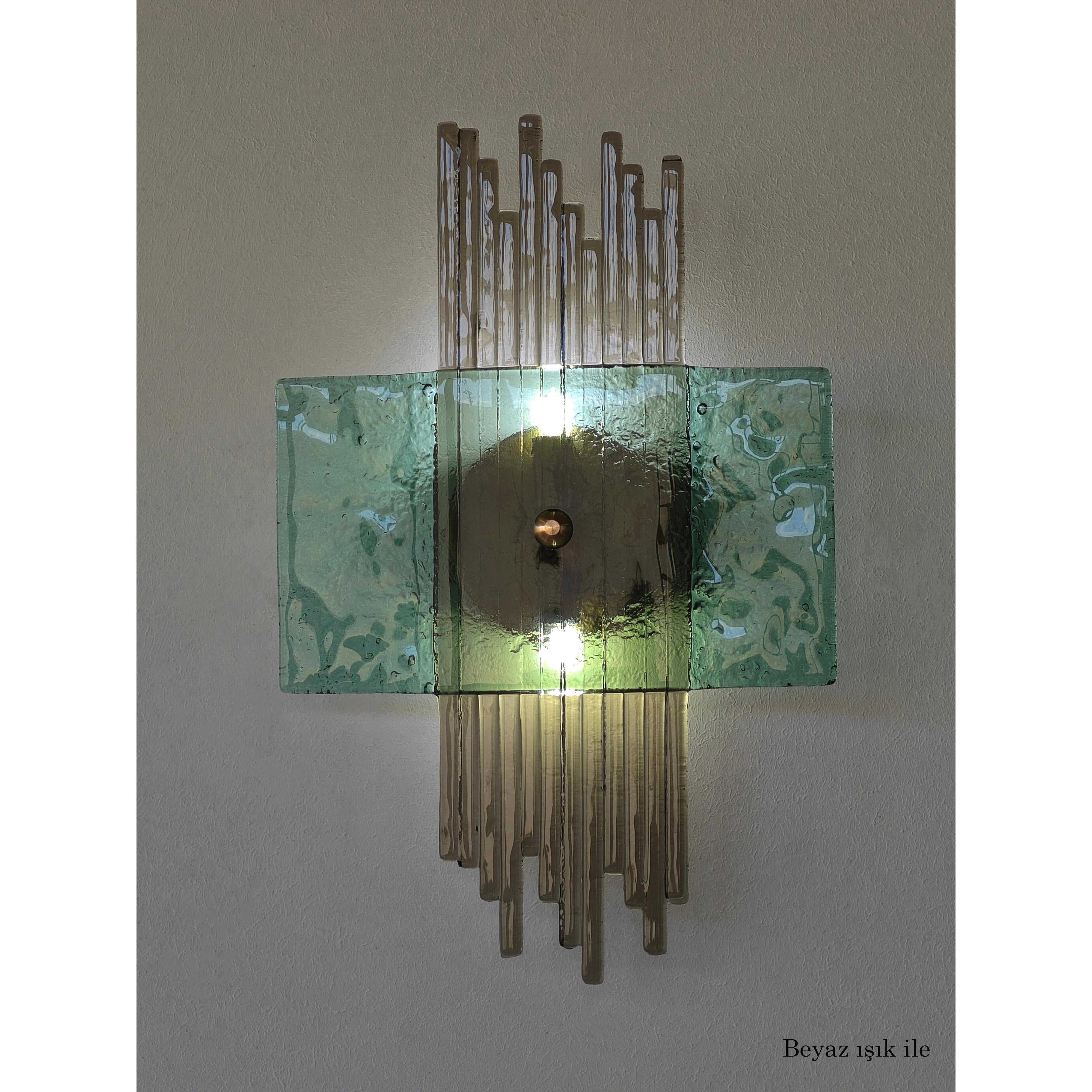 Sinfonia El Yapımı Cam Aplik