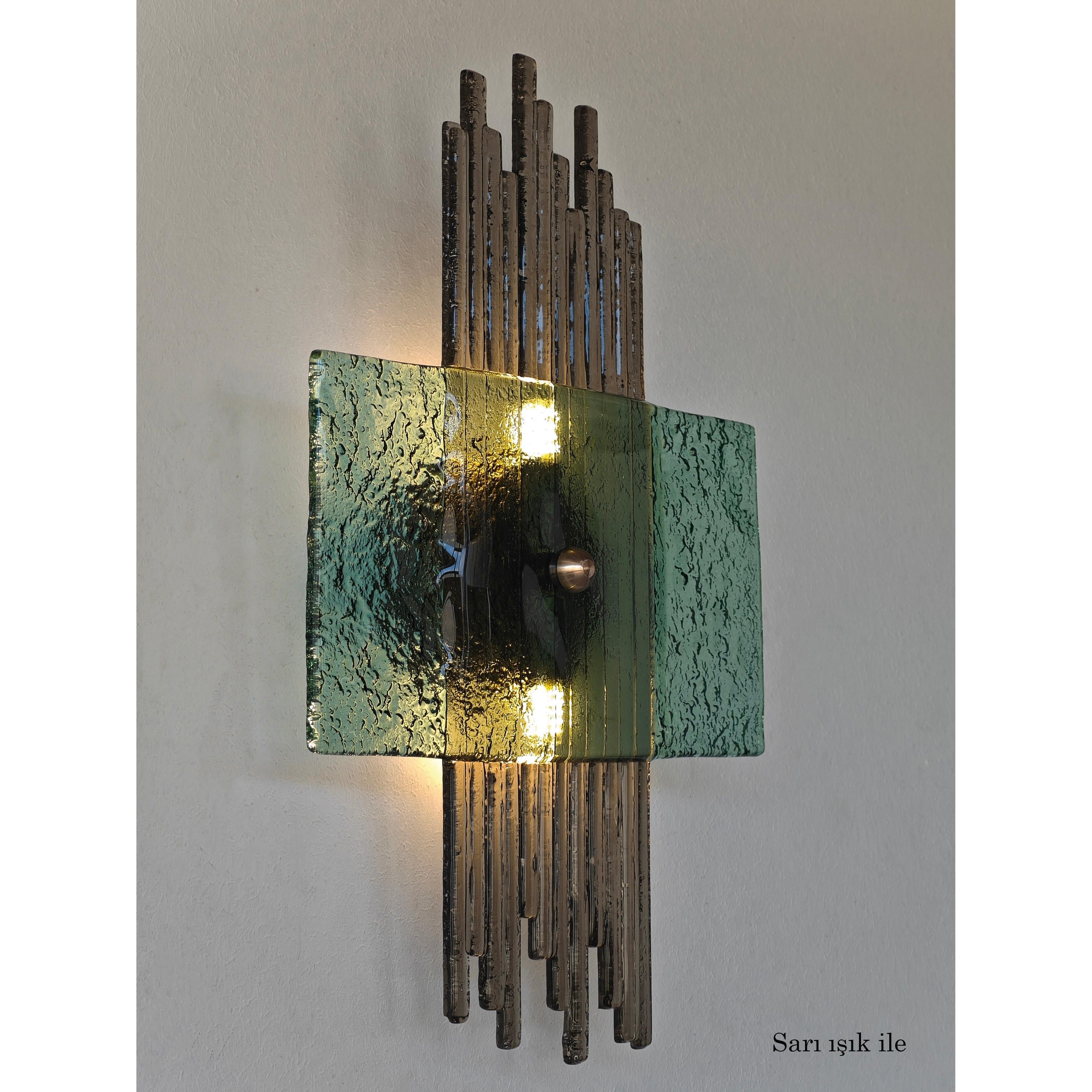 Sinfonia El Yapımı Cam Aplik