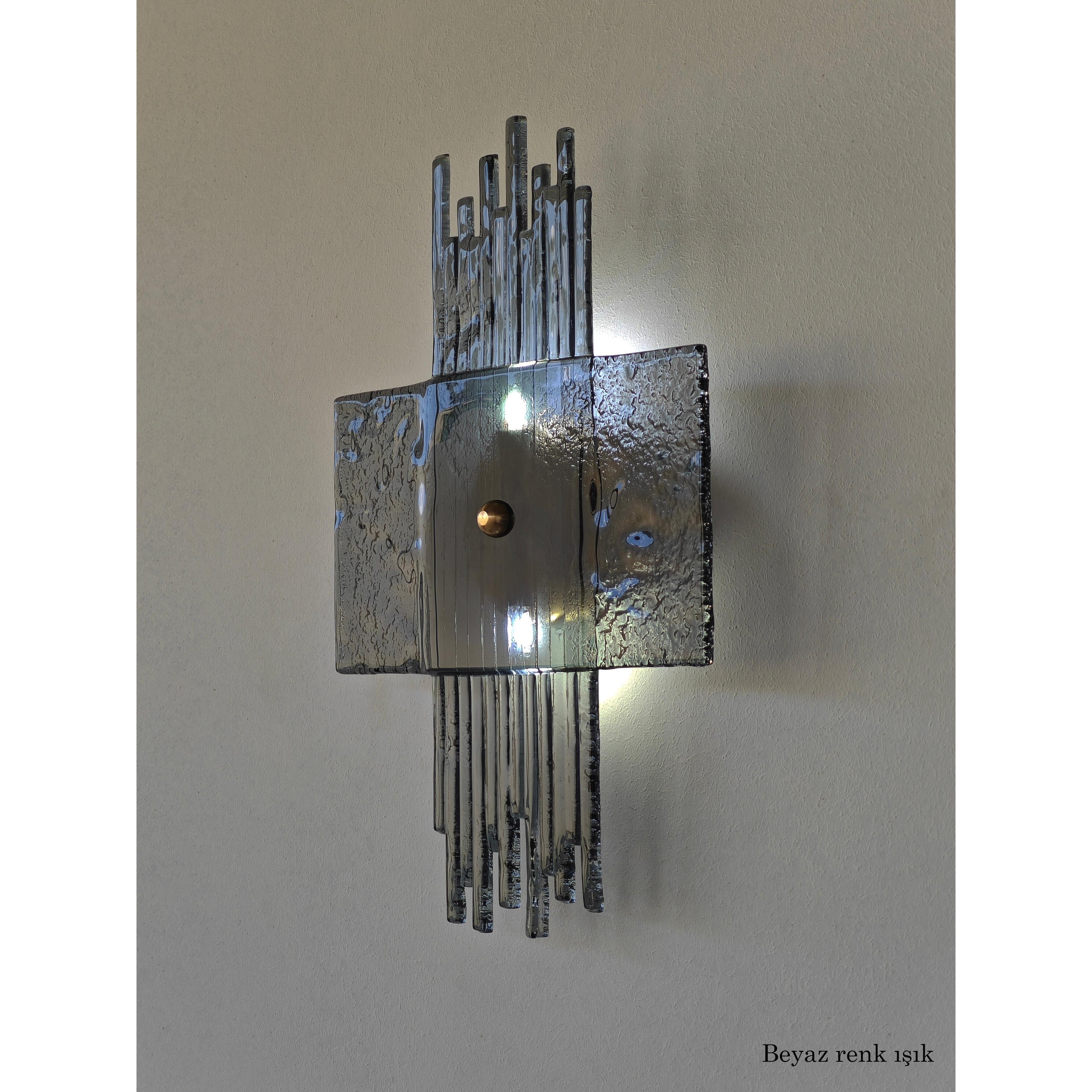 Sinfonia El Yapımı Cam Aplik