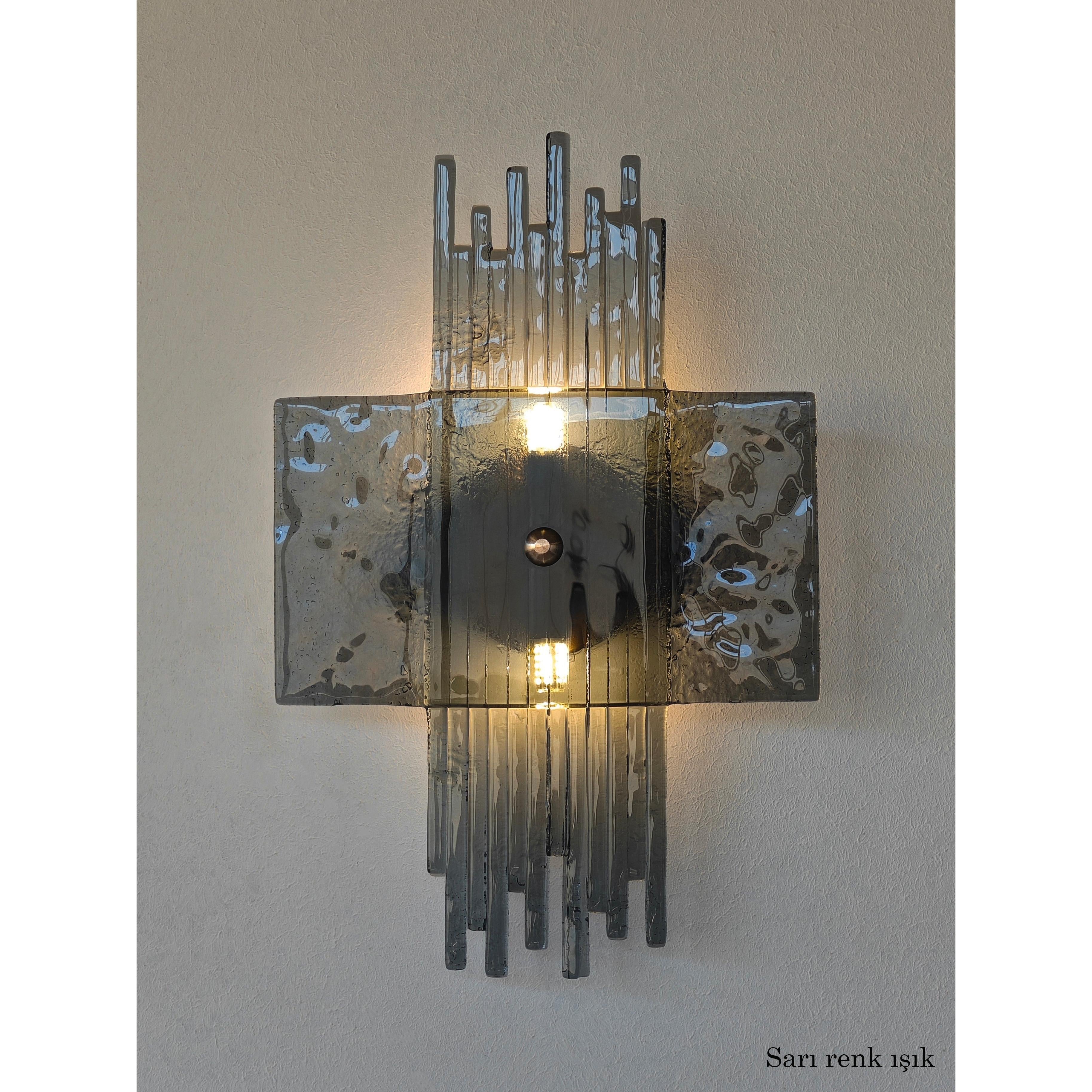 Sinfonia El Yapımı Cam Aplik