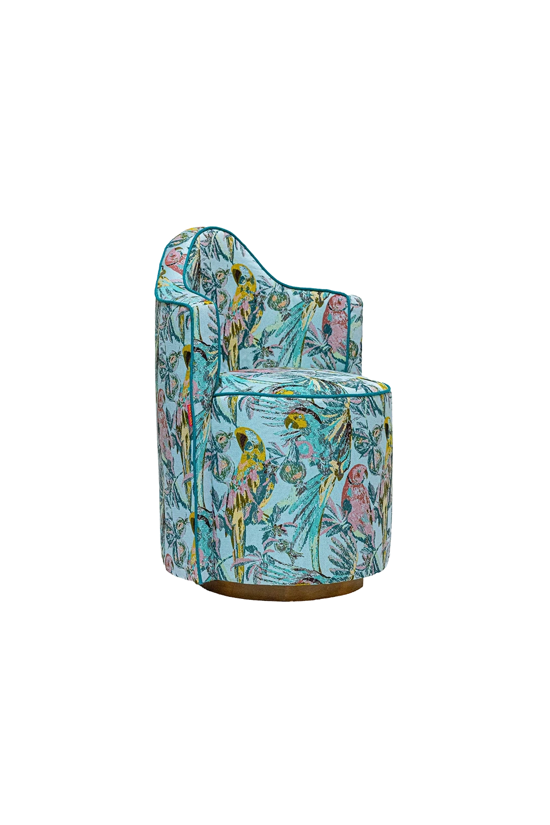 Sırt Destekli Özel Desen Dekoratif Puf