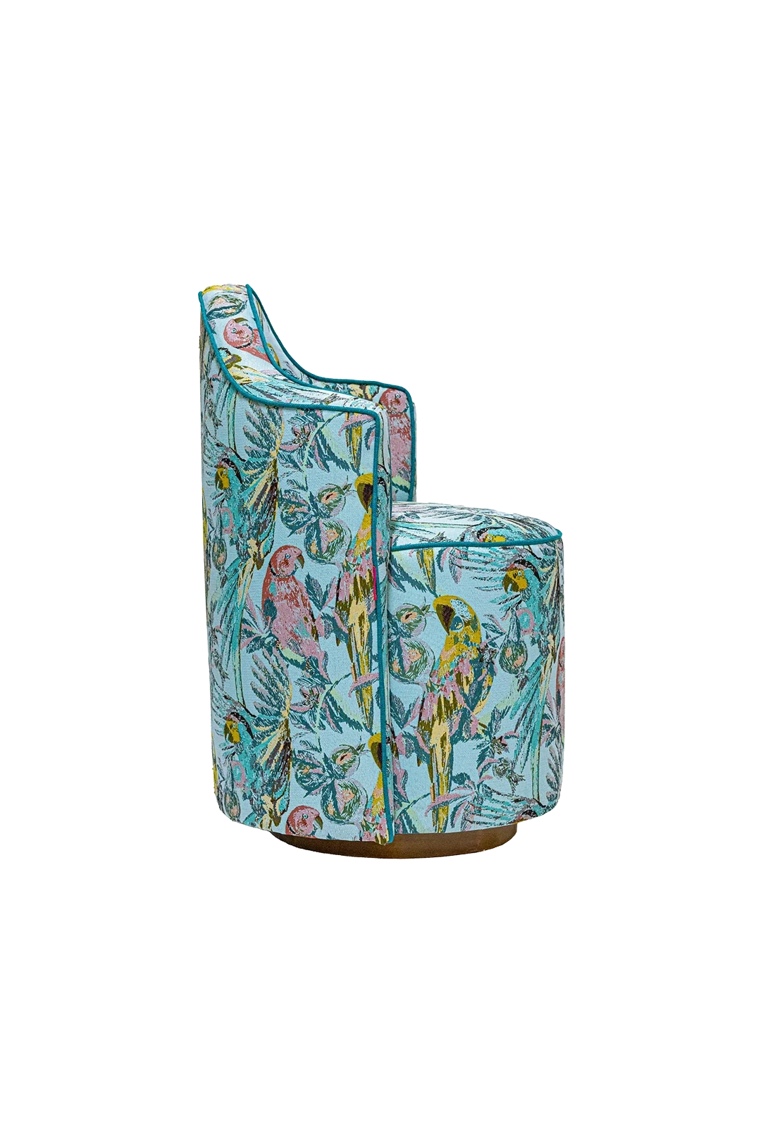 Sırt Destekli Özel Desen Dekoratif Puf