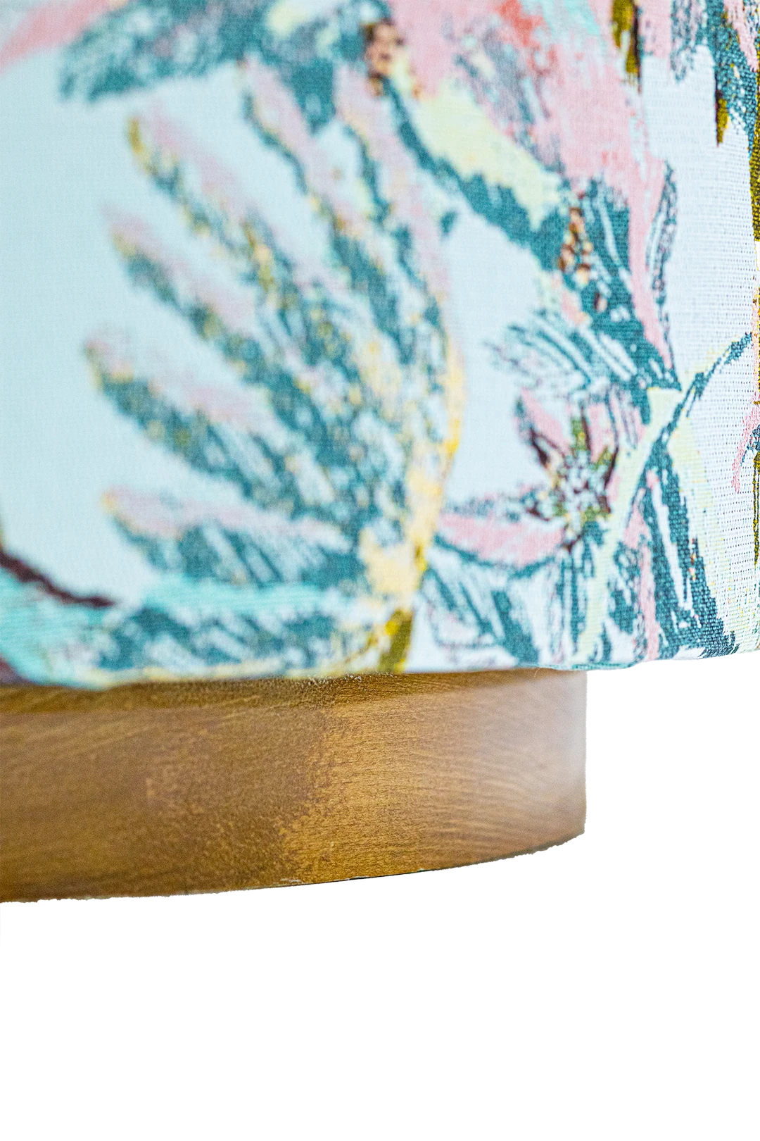 Sırt Destekli Özel Desen Dekoratif Puf