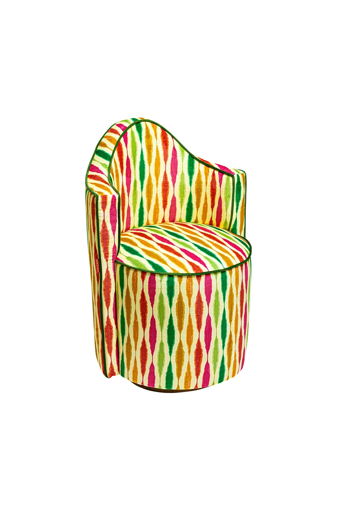 Sırt Destekli Renkli Puf