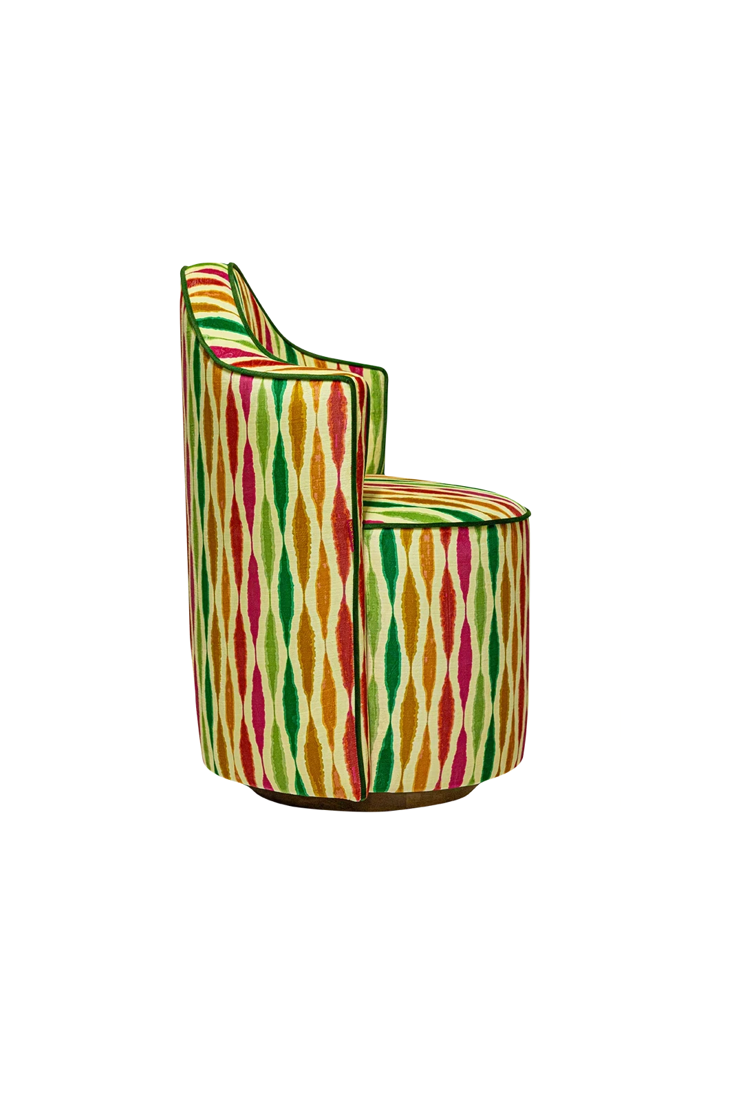 Sırt Destekli Renkli Puf