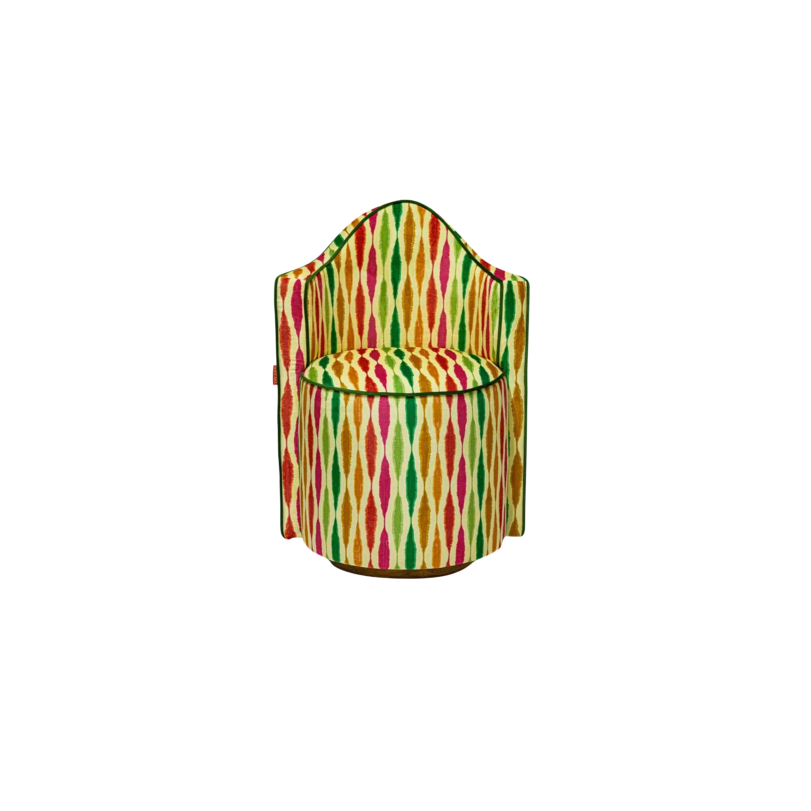 Sırt Destekli Renkli Puf