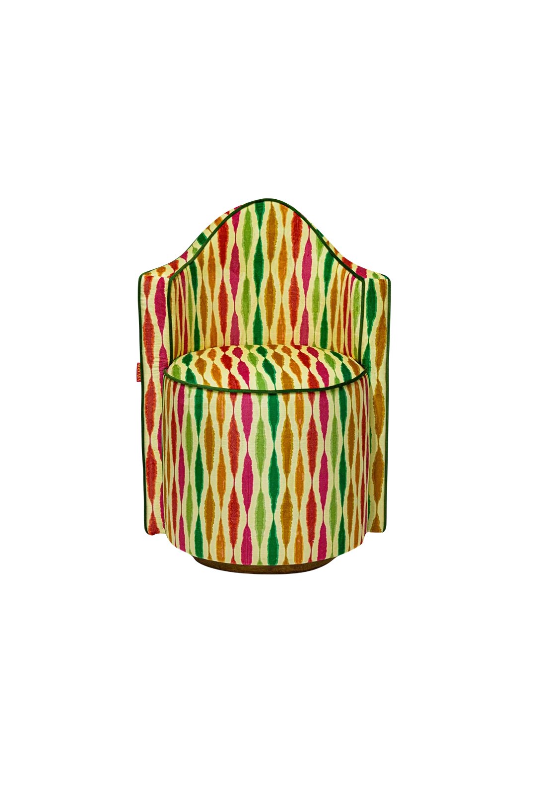 Sırt Destekli Renkli Puf