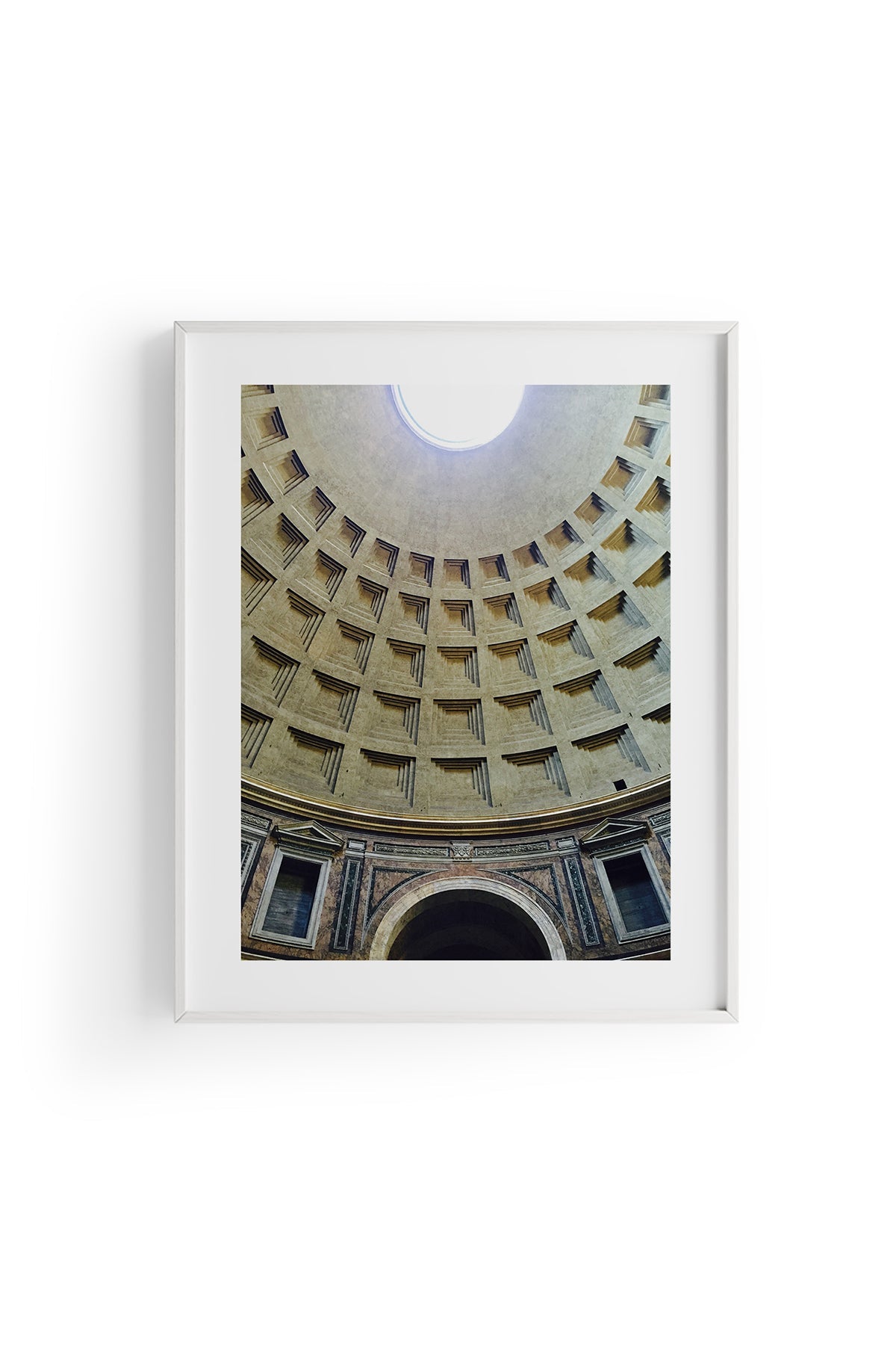 Sky Clock Fine Art Baskı-Tablo-ODA.products-30x40-Beyaz-NowShopFun