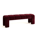 Lucca Bordo Kadife Bench