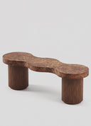 Slyvester Ahşap Bench 3'lü-Latanwood-NowShopFun