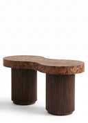Slyvester Ahşap Bench-Latanwood-NowShopFun