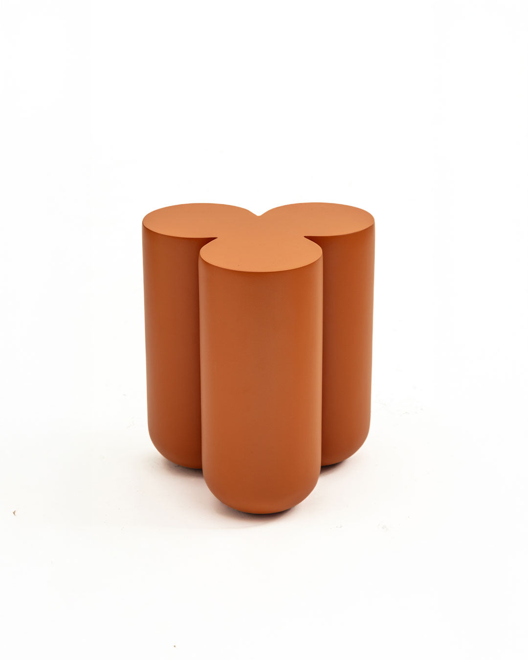 Small Clovino Sehpa-Yan Sehpa-Jull Home-Turuncu-NowShopFun