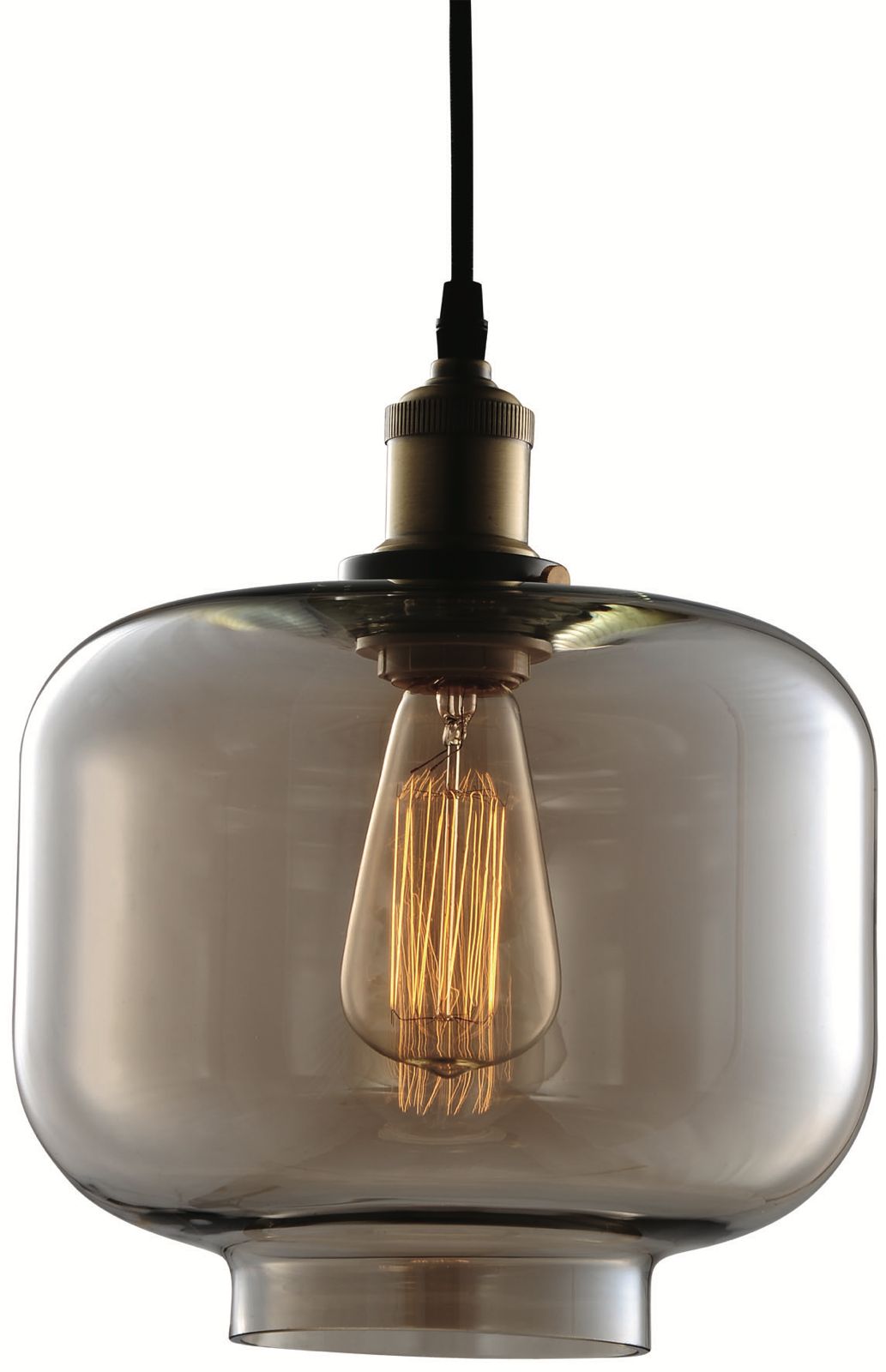 Smoke Dome Cam Sarkıt Lamba-Tavan Aydınlatması-livingstore-Amber-NowShopFun