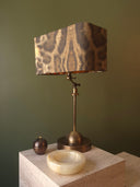 Smoky Leopard Abajur Başlığı