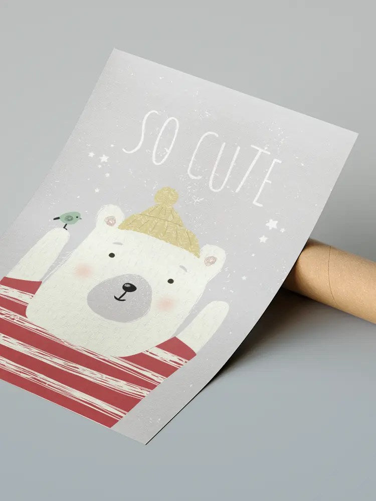 So Cute Çerçeveli Poster