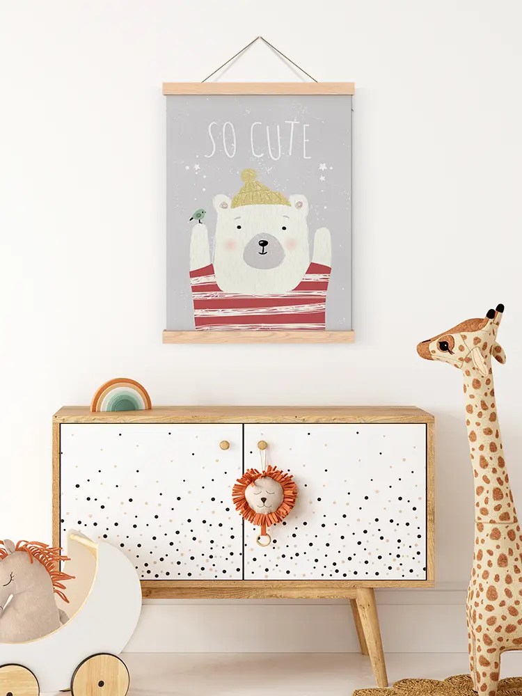 So Cute Çerçeveli Poster
