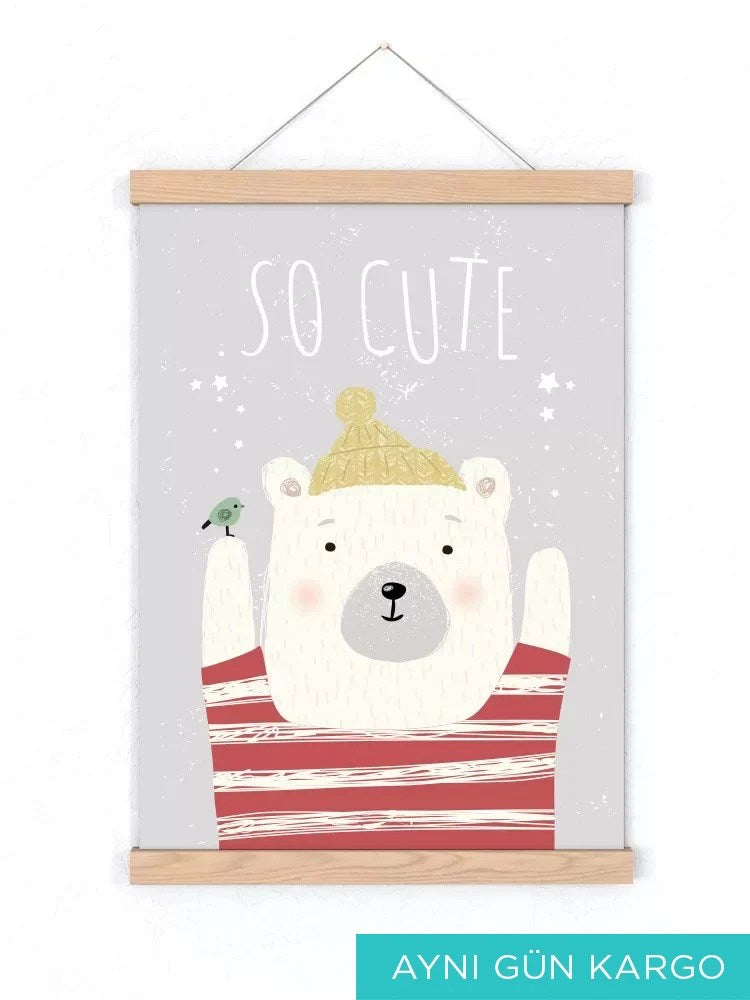 So Cute Çerçeveli Poster