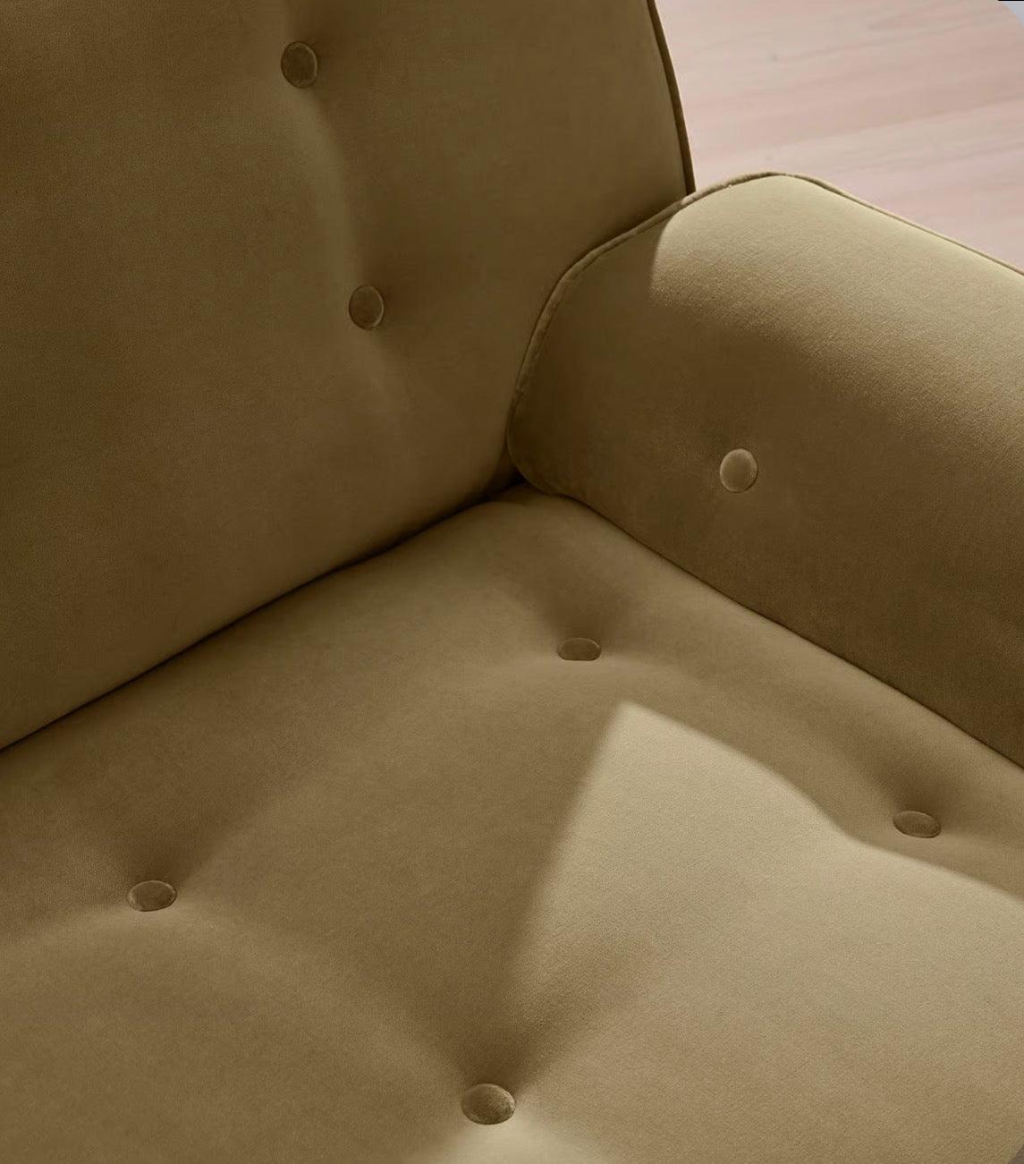 Elena Püsküllü Modüler Kadife Koltuk