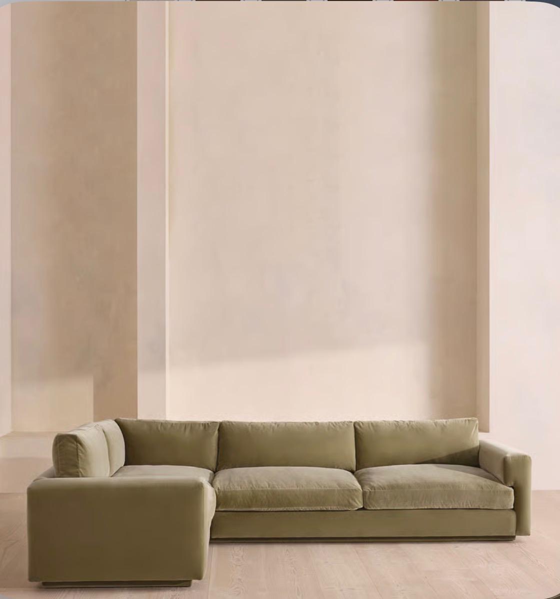 Fiora Kadife L Koltuk