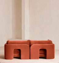 Florin Kadife Sofa