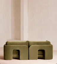 Florin Kadife Sofa