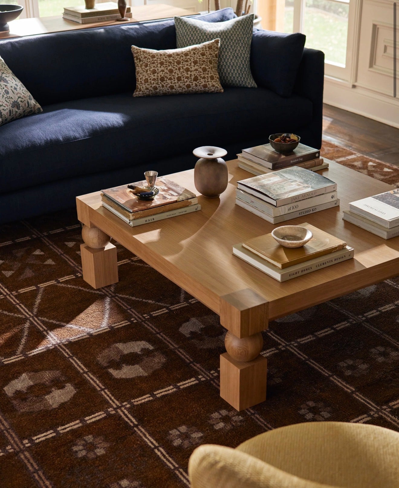 Savon Ahşap Orta Sehpa