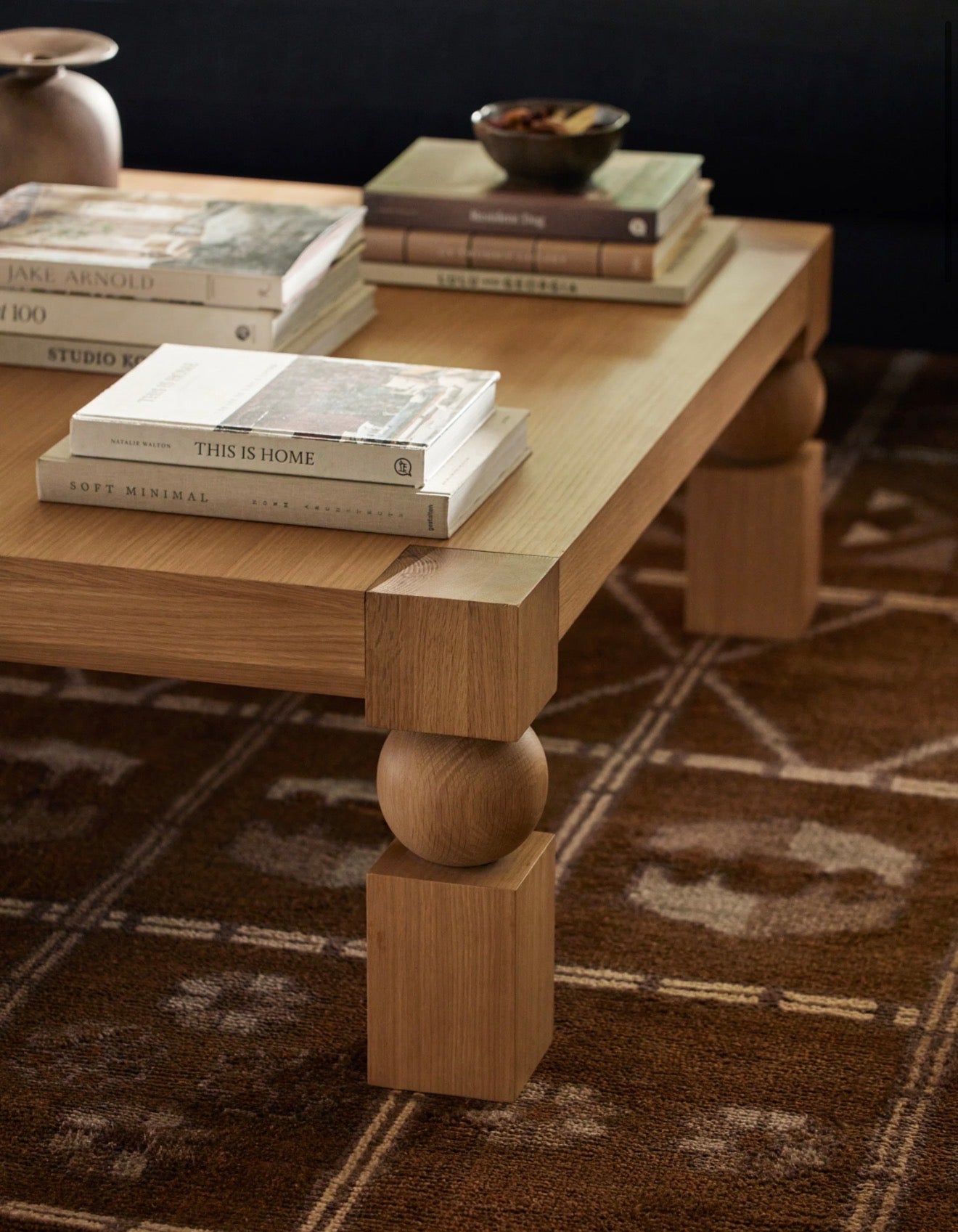 Savon Ahşap Orta Sehpa